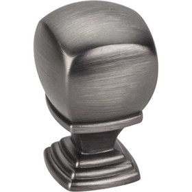 7/8" Katherine Knob - Brushed Pewter