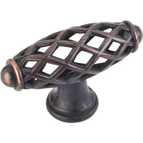 2-5/16" Tuscany T-Knob - Brushed Oil Rubbed Bronze