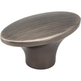 1-7/8" Hudson T-Knob - Brushed Pewter