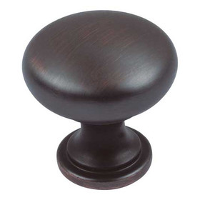 1-1/4" Dia. Round Knob - Venetian Bronze