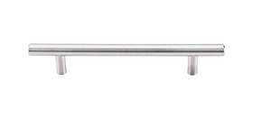 5-1/16" CTC Solid Bar Pull - Brushed Stainless Steel