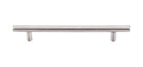 6-5/16" CTC Hollow Bar Pull - Brushed Stainless Steel