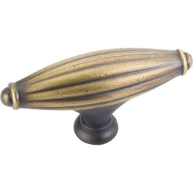 2-15/16" Glenmore T-Knob - Antique Brushed Satin Brass