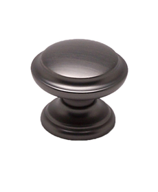 1-3/8" Dia. Knob - Brushed Tin