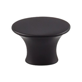 1-5/16" Oval Edgewater Knob - Flat Black