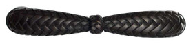 3" CTC Textured Equestrian Braid Pull - Oil Rubbed Bronze