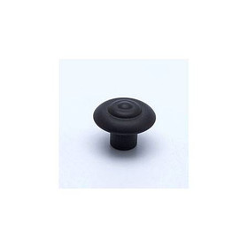 1-1/4" Dia. Knob - Satin Black