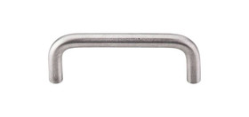 3" CTC Bent Bar (8mm Diameter) - Brushed Stainless Steel