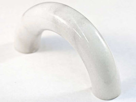 3" CTC Marble Cabinet Pull - White