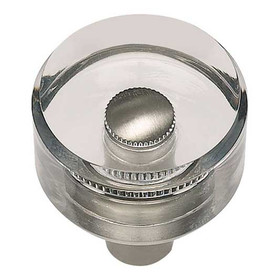 30mm Dia. Round Optimism Knob - Brushed Nickel