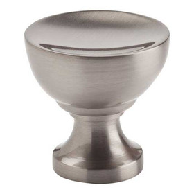 1-1/4" Dia. Round Shelley Knob - Brushed Nickel