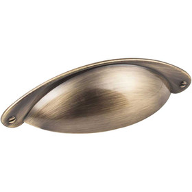 3" CTC Lyon Cup Pull - Brushed Antique Brass