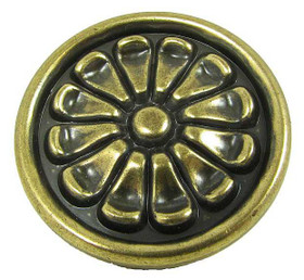 1-7/8 Octopus Knob - Antique Brass BSH-683227