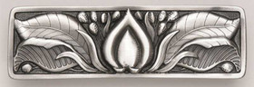 3" CTC Hope Blossom Pull - Antique Pewter