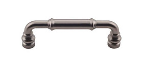 3-3/4" CTC Devon Brixton Bar Pull - Ash Gray