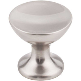 1-1/16" Dia. Rae Round Knob - Satin Nickel