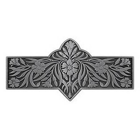 3" CTC Dianthus Pull - Antique Pewter