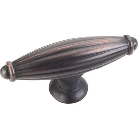 1-5/8" Glenmore T-Knob - Brushed Oil Rubbed Bronze