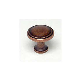 1-1/8" Dia. Knob - Weathered Copper