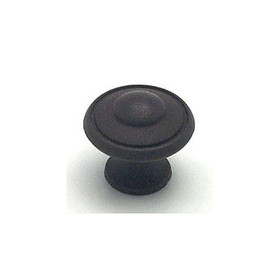 1-3/16" Dia. Knob - Dull Rust