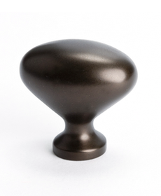 1-1/8" Oval Advantage Plus 3 Knob - Oil Rubbed Bronze Light