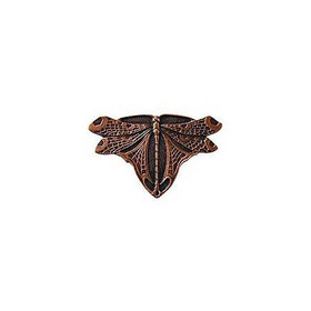 1-3/4" Dragonfly Knob - Antique Copper