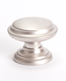 1-3/8" Dia. Button Knob - Brushed Nickel