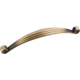 160mm CTC Lille Bow Pull - Antique Brushed Satin Brass
