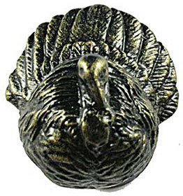 1-1/4" Turkey Knob - Bronzed Black