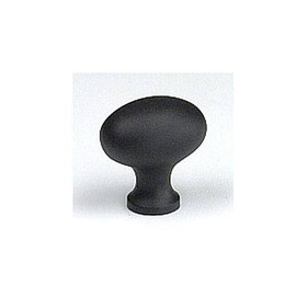 1-3/16" Dia. Knob - Dull Black