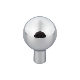 1" Dia. Brookline Round Knob - Polished Chrome