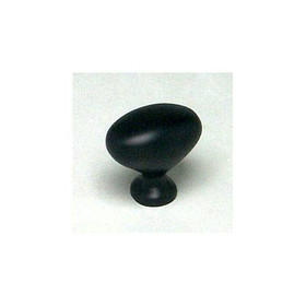 1-5/16" Oval Knob - Rubbed Bronze