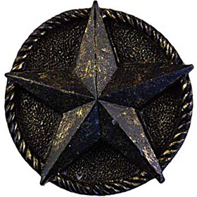 1-3/4" Dia. Star Knob - Bronzed Black