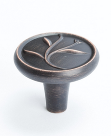 1-1/4" Dia. Nouveau Knob - Verona Bronze