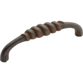 96mm CTC Manchester Cabinet Pull - Rustic Iron