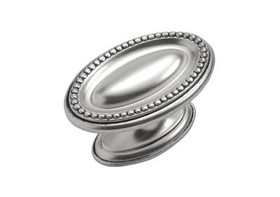 1-3/4" Altair Cabinet Knob - Satin Antique Silver