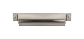 5" CTC Channing Cup Pull - Brushed Satin Nickel