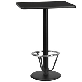 24x30 Inch Bar Height Table 