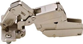 Salice C27FP99 Rapido Hinge, steel, nickel-plated, 165degree, inset mounting, self closing, Mod 0