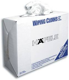 Wiping Cloth, pre-washed cotton knits, white, 25 lb. box