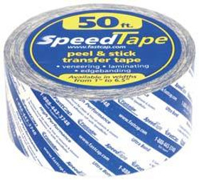 Speed Tape, 2-sided acrylic adhesive, 2" x 50'