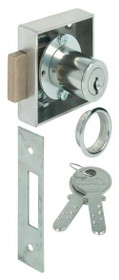 Deadbolt Lock, KABA 8, steel, nickel-plated, 25mm, K1