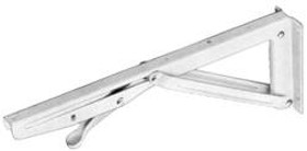 Folding Bracket, steel, black, 300mm