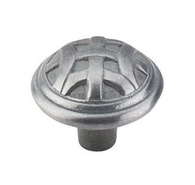 1-1/4" Dia. Celtic Knob Large - Pewter Light