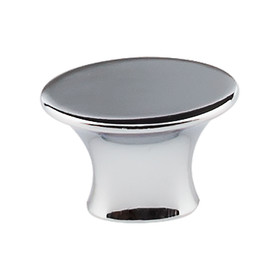 1-5/16" Oval Edgewater Knob - Polished Chrome