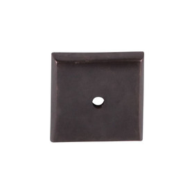 1-1/4" Square Aspen Backplate - Medium Bronze
