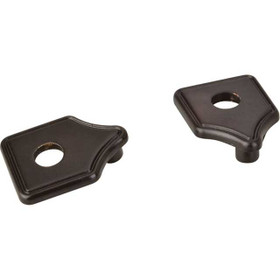 3" - 96mm Transition Rectangular Pull Escutcheon - Brushed Oil Rubbed Bronze