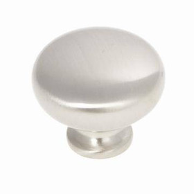 1-1/8" Dia. Cottage Cabinet Knob - Satin Nickel