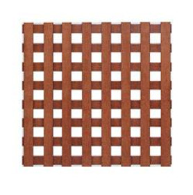 Lattice Panel, American Walnut, square, 800 x 2000mm