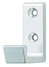 Coat Hook, aluminum, silver anodized, 47mm x 41mm - Box of 20